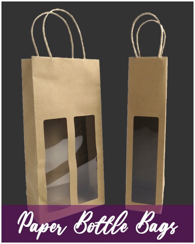 Bottle Bags | Paper with Window